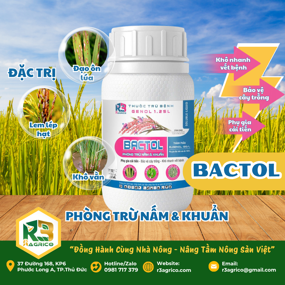 BACTOL - PHÒNG TRỪ NẤM & KHUẨN